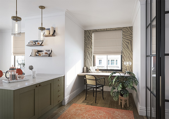 Roslin (Blackout), Griege - Roman Blind - Image 6